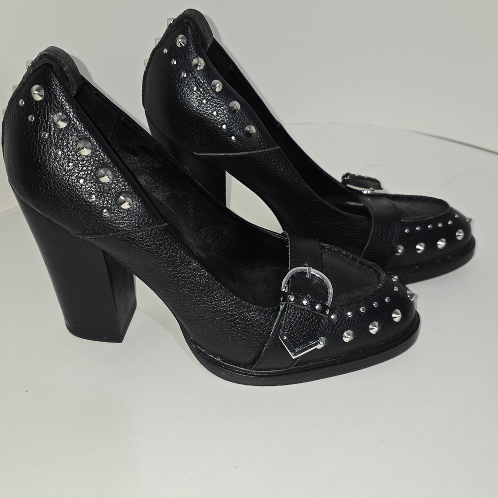 Zadig & Voltaire Black Studded Heels